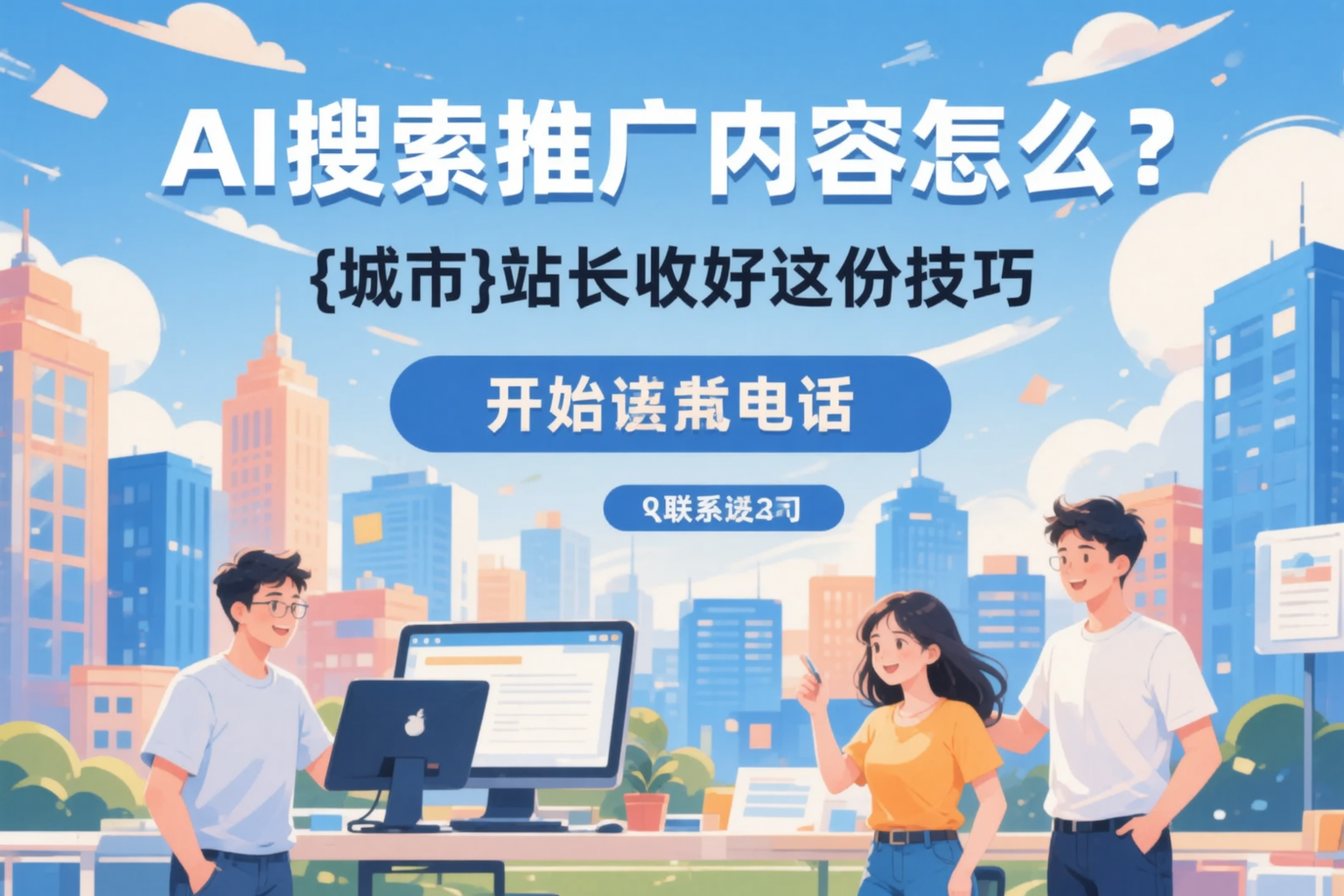 AI搜索推广内容怎么写？阿里站长收好这份技巧