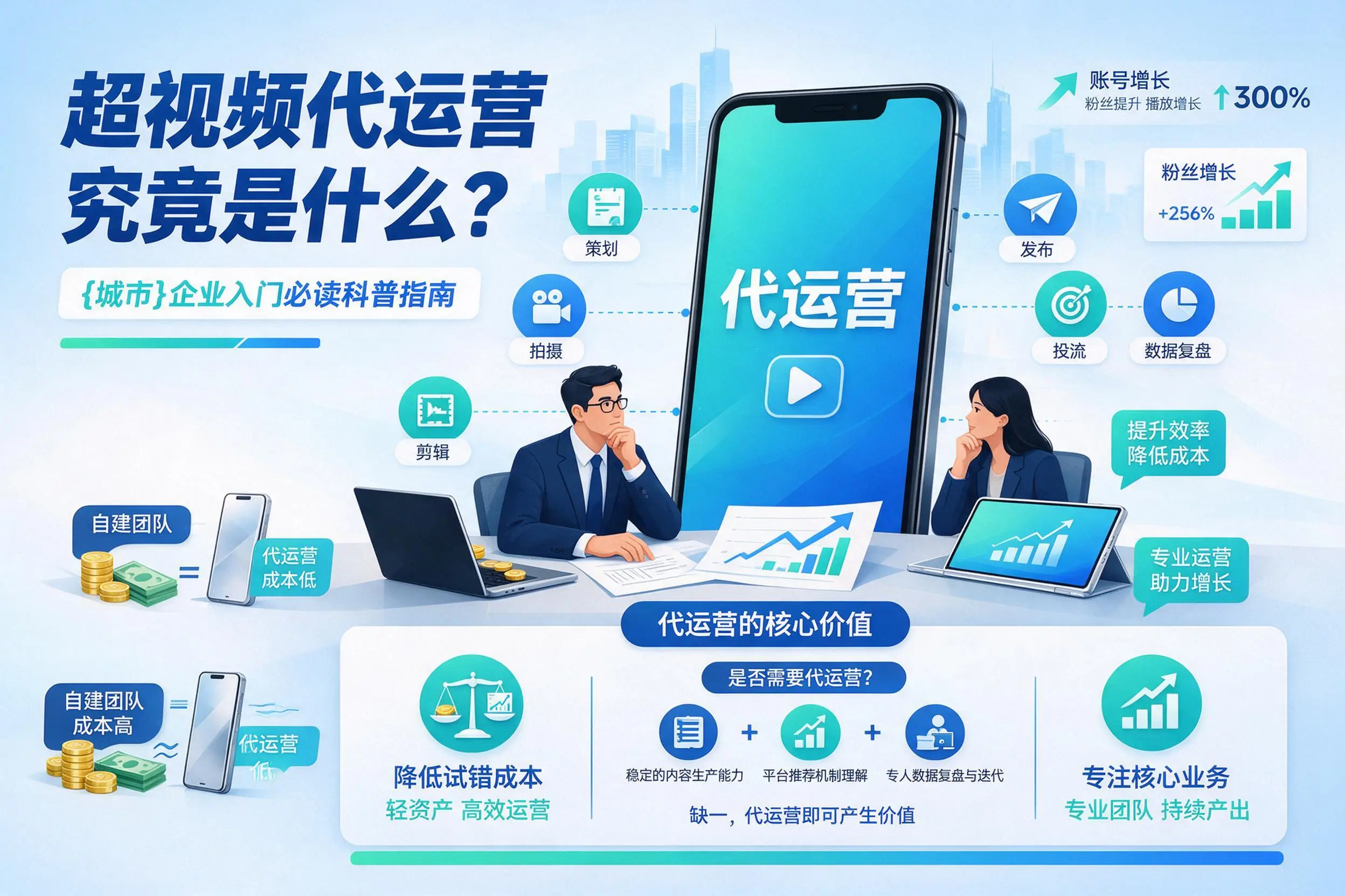 短视频代运营究竟是什么?阿里企业入门必读科普指南