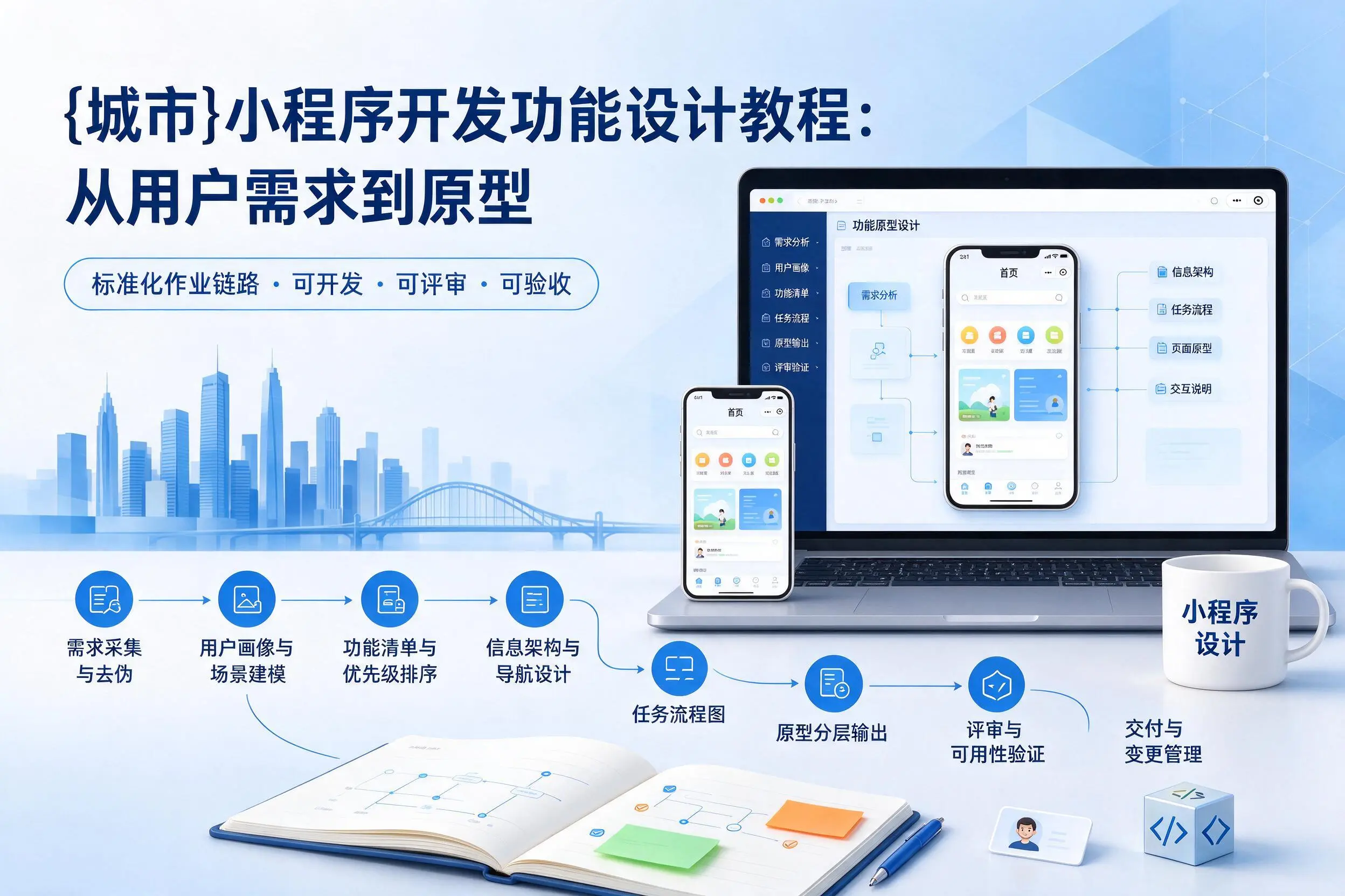 阿里小程序开发功能设计教程：从用户需求到原型