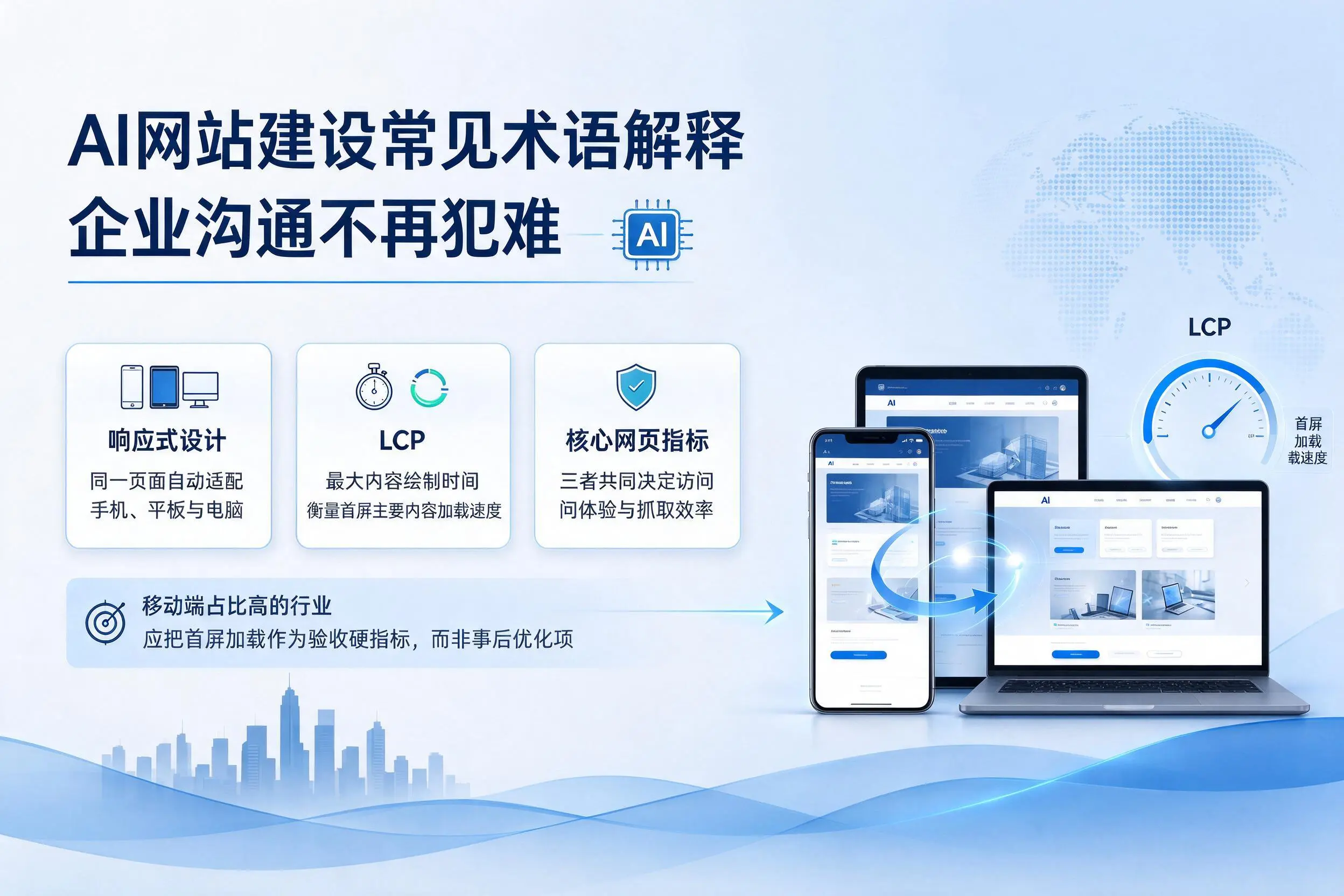 AI网站建设常见术语解释，阿里企业沟通不再犯难