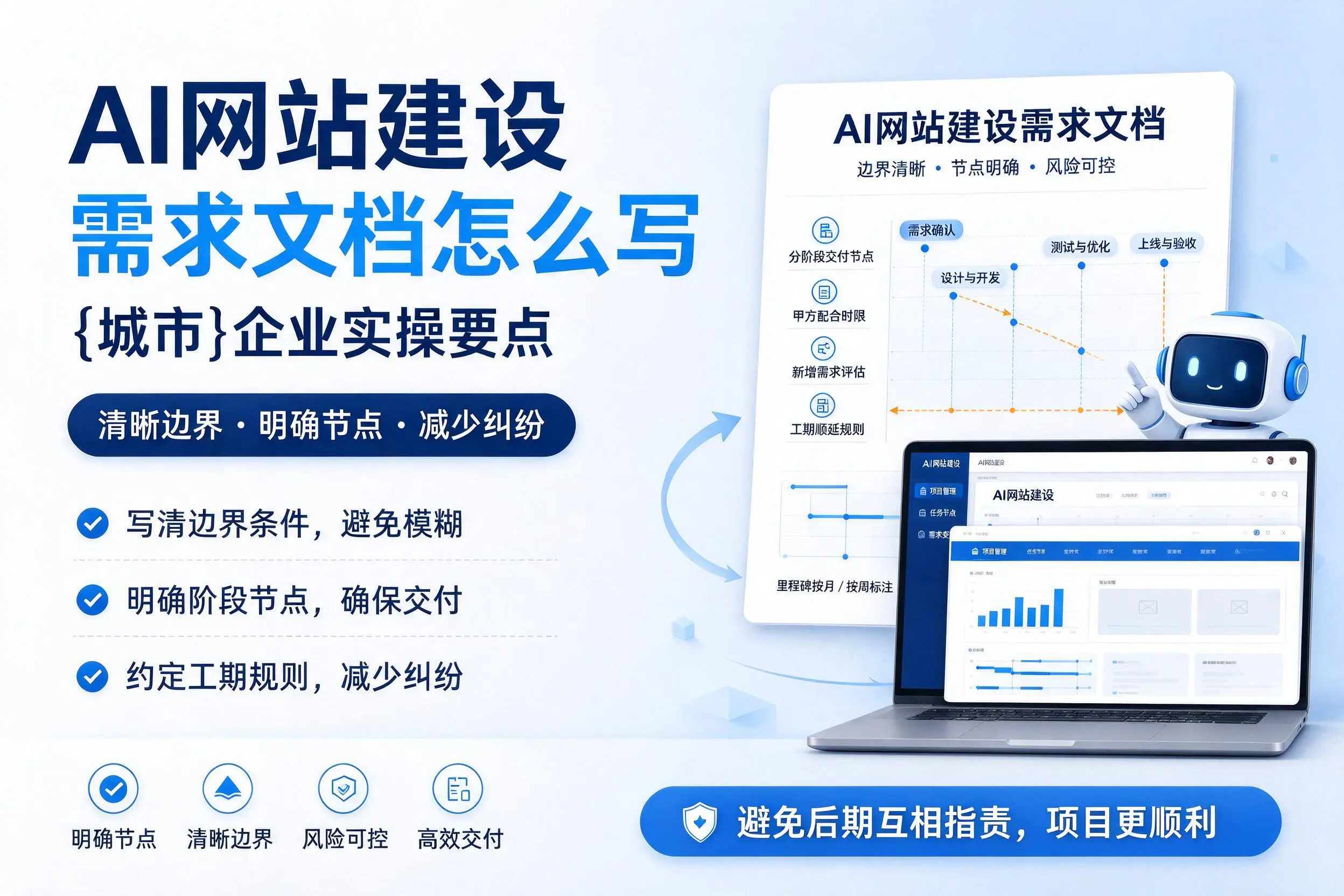 AI网站建设需求文档怎么写，阿里企业实操要点