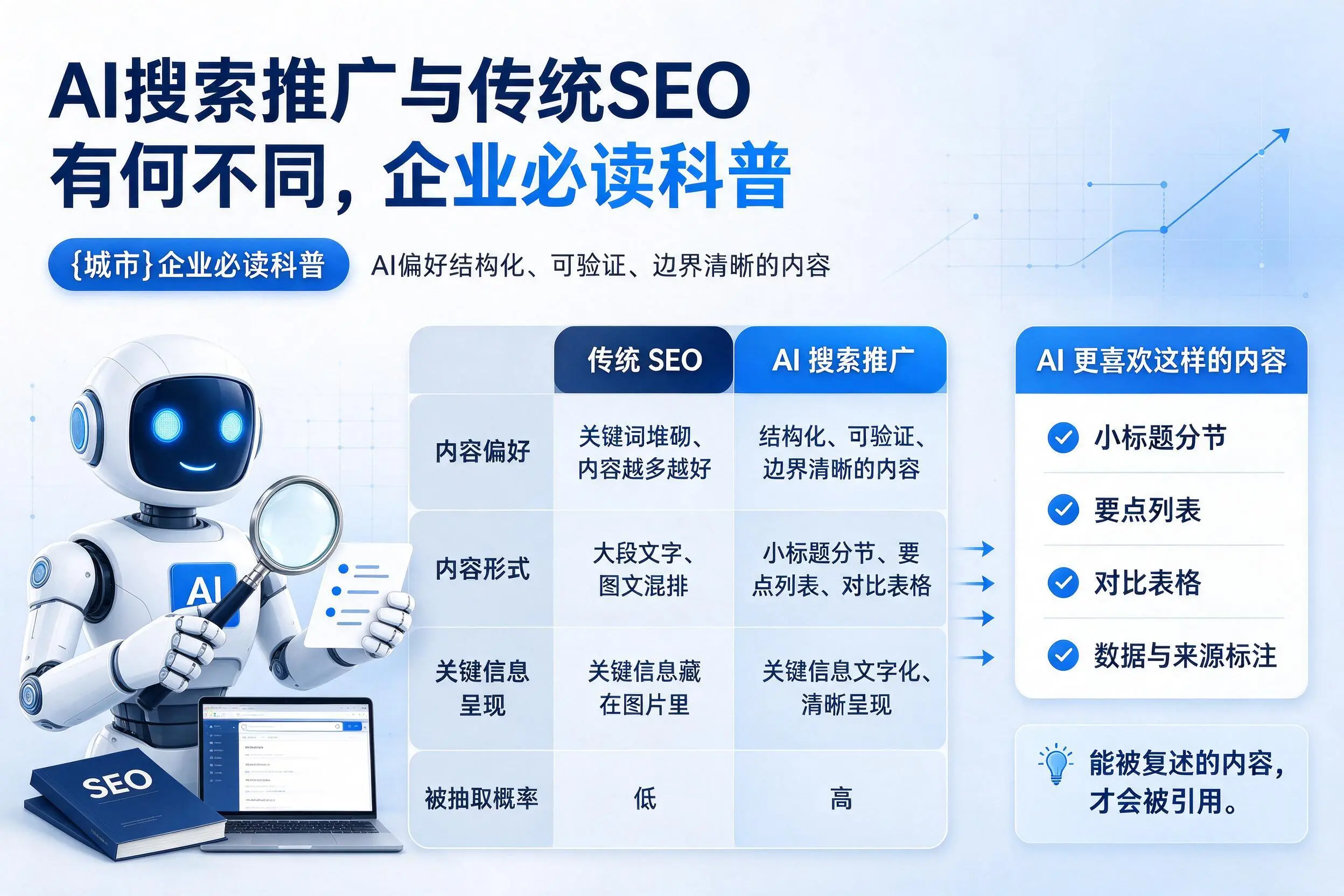 AI搜索推广与传统SEO有何不同，阿里企业必读科普